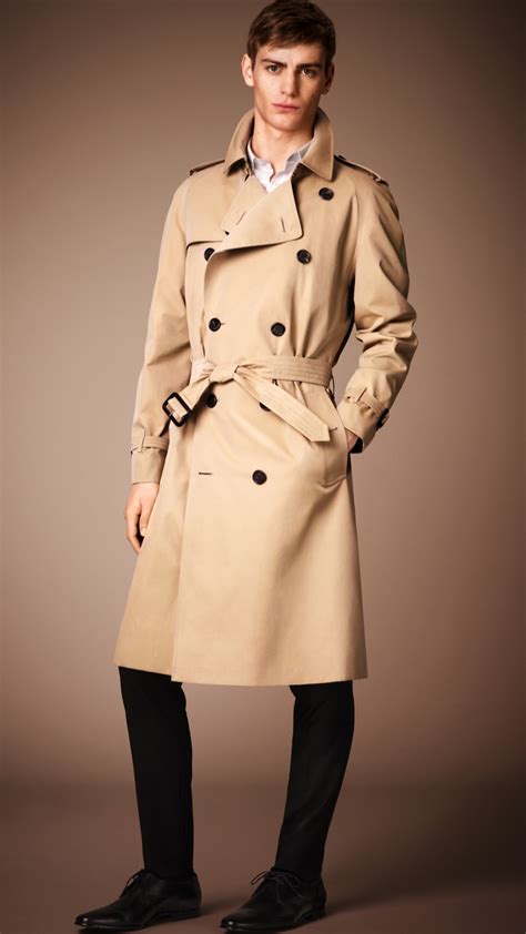 mens burberry trench with hood|Burberry cashmere trench coat men's.